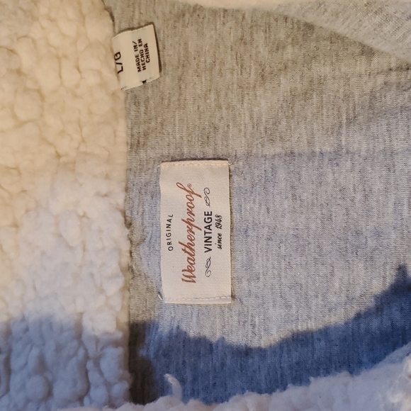 Weatherproof Sweater Womens Size L sherpa sweater pullover top zip White Cream - Picture 3 of 9